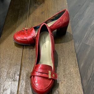 Never Worn Red Bandolino Shoes